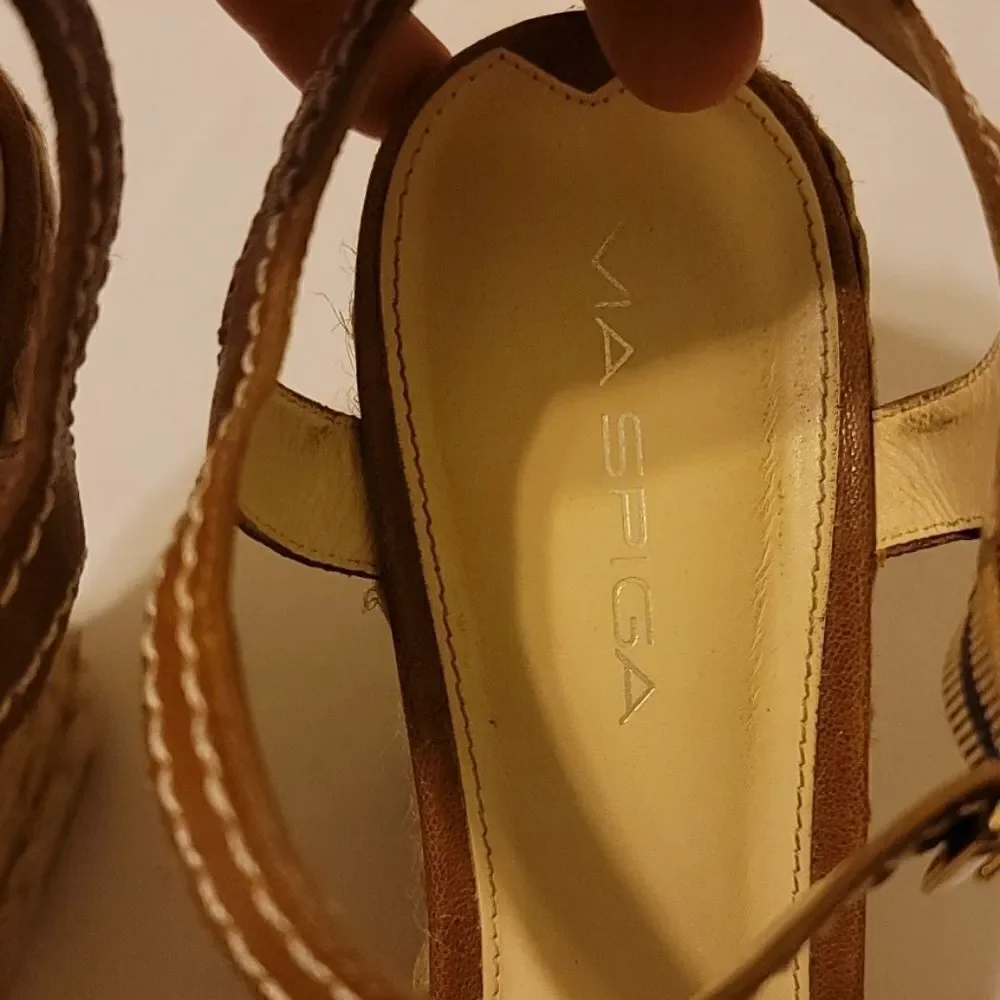 Vía‎ espiga espadrilles wedges size 8. 5